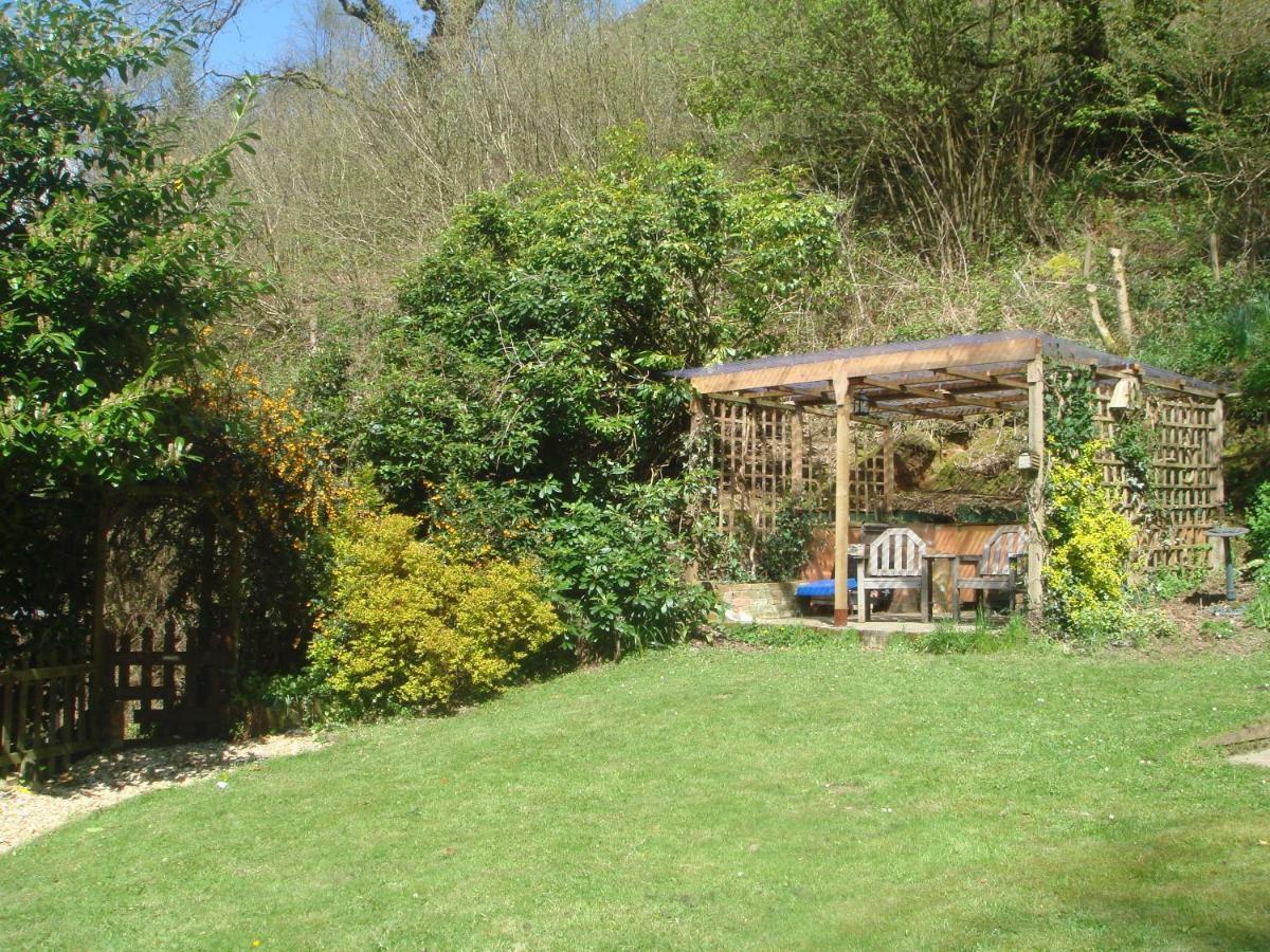 'Morris' The Shepherd'S Hut With Woodland Hot Tub Carmarthen Eksteriør billede