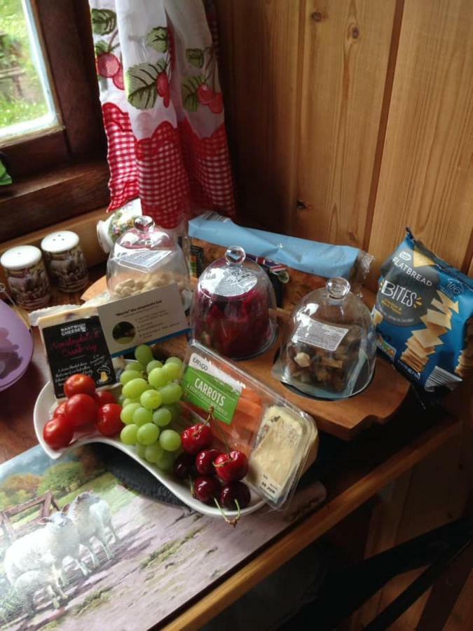 'Morris' The Shepherd'S Hut With Woodland Hot Tub Carmarthen Eksteriør billede